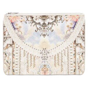 Camilla Crystal Castle Clutch b72E